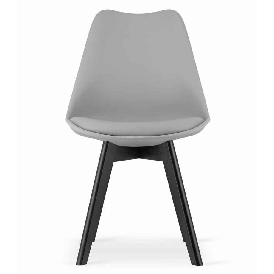 Krzesło Do Jadalni Kuchni Salonu drewniane szare