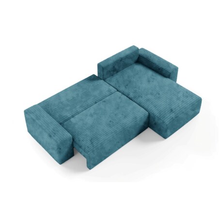 Narożnik COCO L z funkcją spania Kolor: TILIA 75