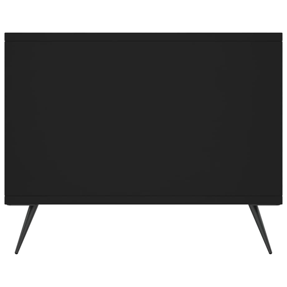 vidaXL Stolik kawowy, czarny, 90x50x40 cm, materiał drewnopochodny