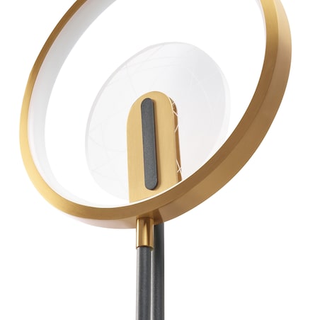 Lampa ścienna LED SAMBRE Złoty Czarny Metal