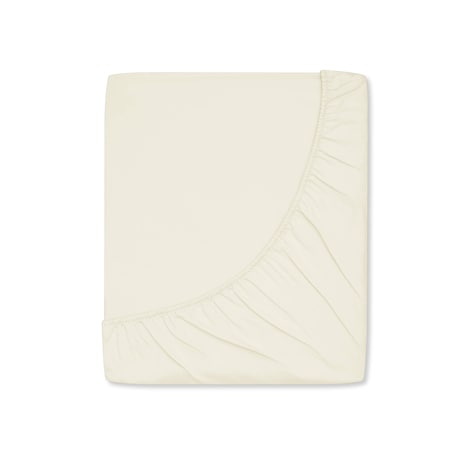 Prześcieradło satynowe z gumką vanilla 160 x 200 cm