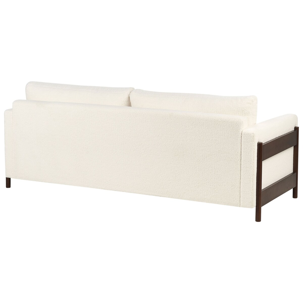 Sofa rozkładana boucle biała ORSA