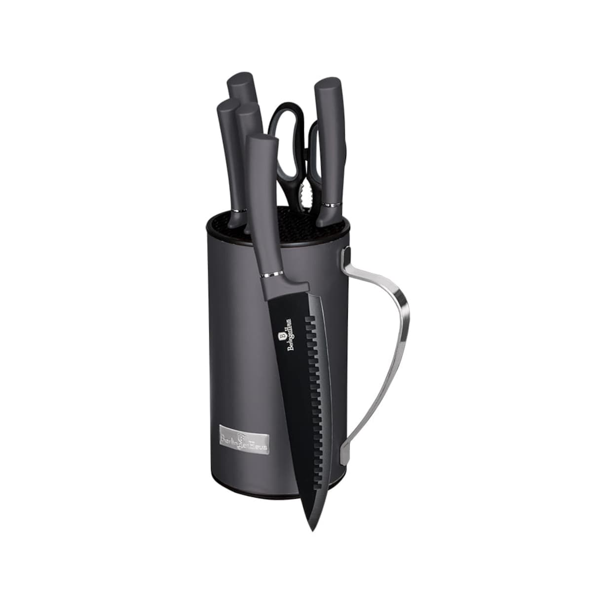 Zestaw noży 7 elementowy w bloku Berlinger Haus BH-2600