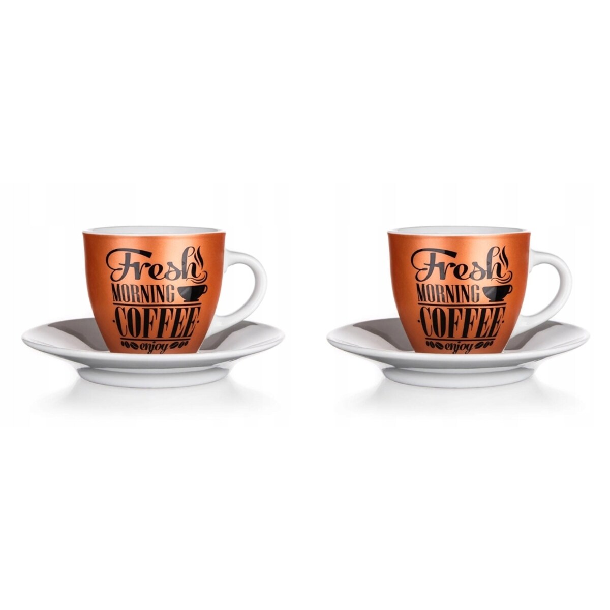 FILIŻANKA DO KAWY ESPRESSO 2 x 90 ml BANQUET na prezent kobiet mamy