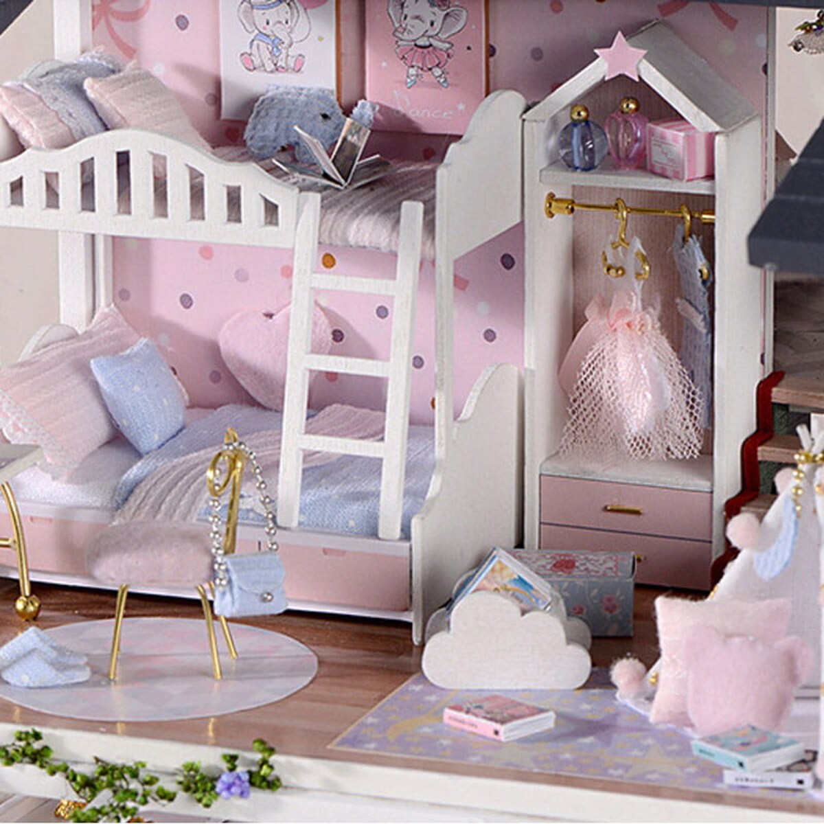 Miniaturowy domek - Willa na Bahamach*