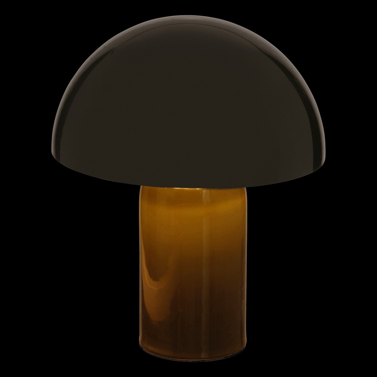Lampa stołowa grzybek 24,5x20x20 cm FUNGO czarny