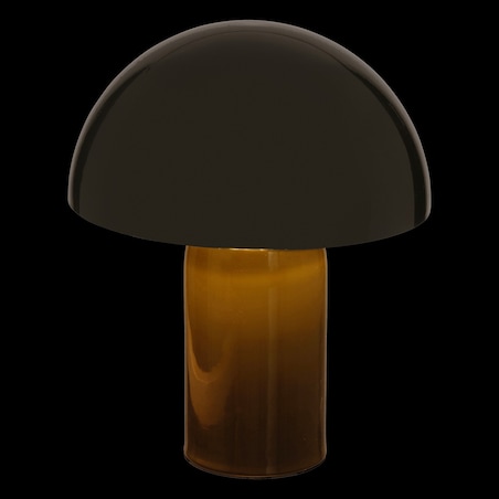 Lampa stołowa grzybek 24,5x20x20 cm FUNGO czarny