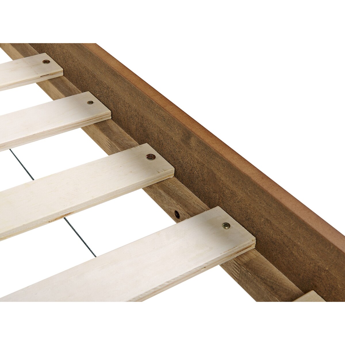 Łóżko drewniane 140 x 200 cm jasne BOISSET