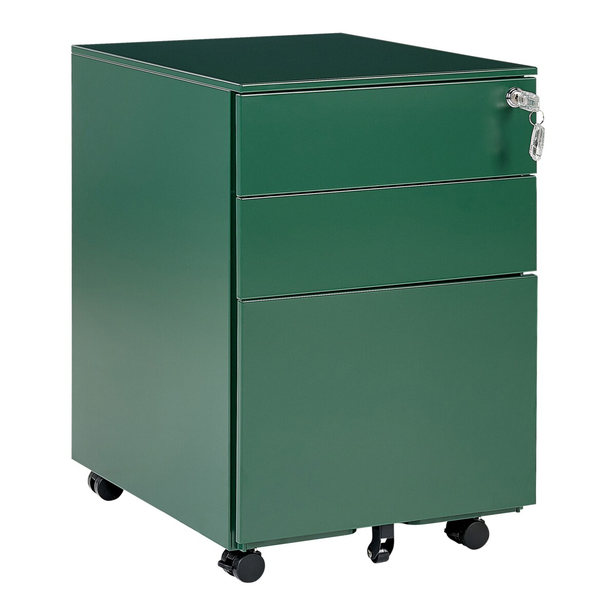 Szafka biurowa metalowa zielona CAMI