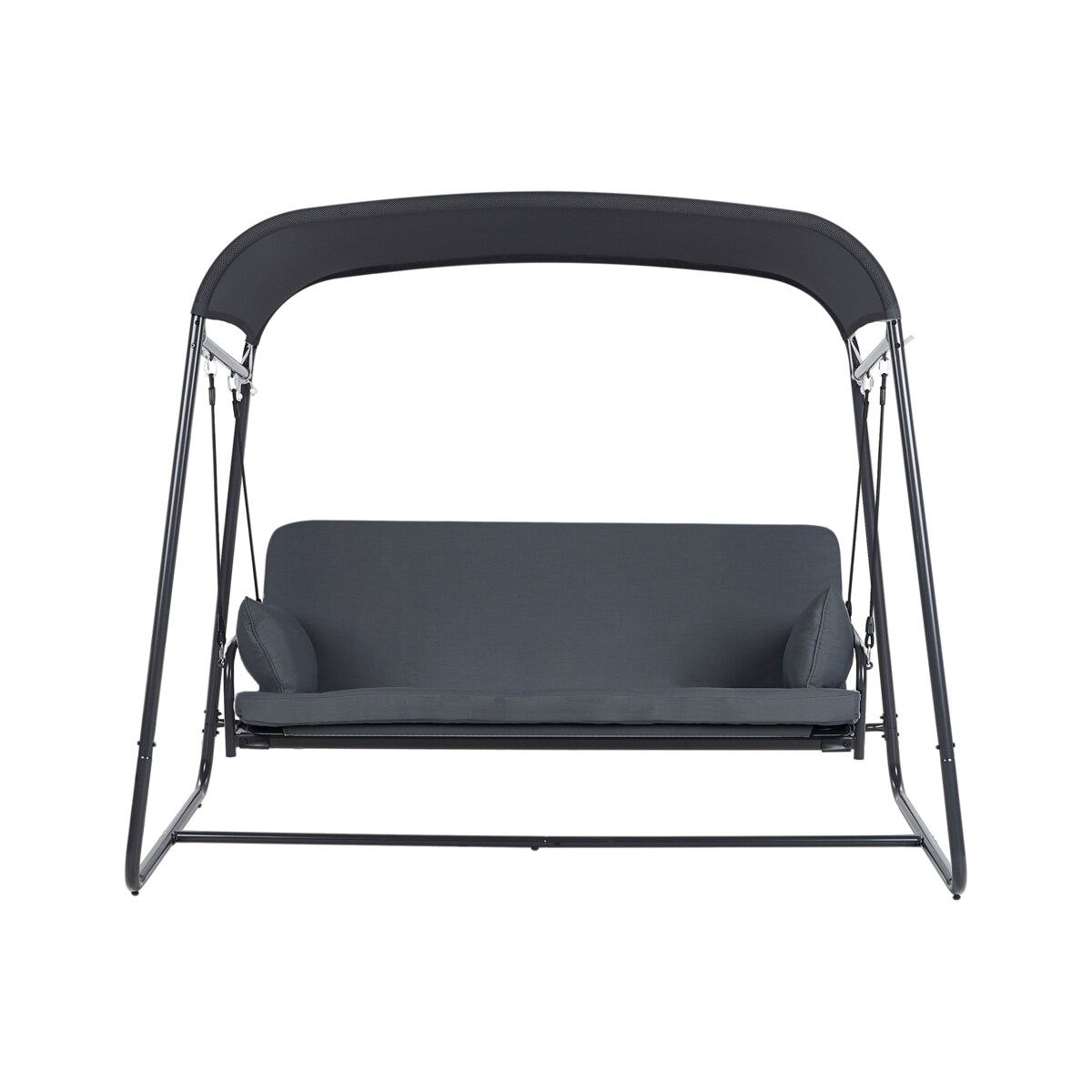 Huśtawka ogrodowa MARSCIANO Metal Ciemnoszary