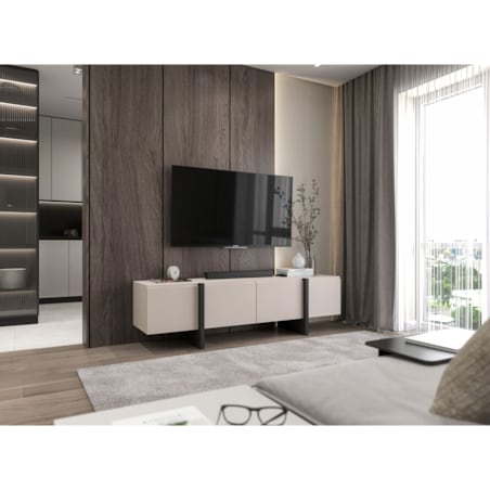 Oryginalna Szafka RTV Kenzo Komoda RTV Boho Kaszmir Mat 180 cm