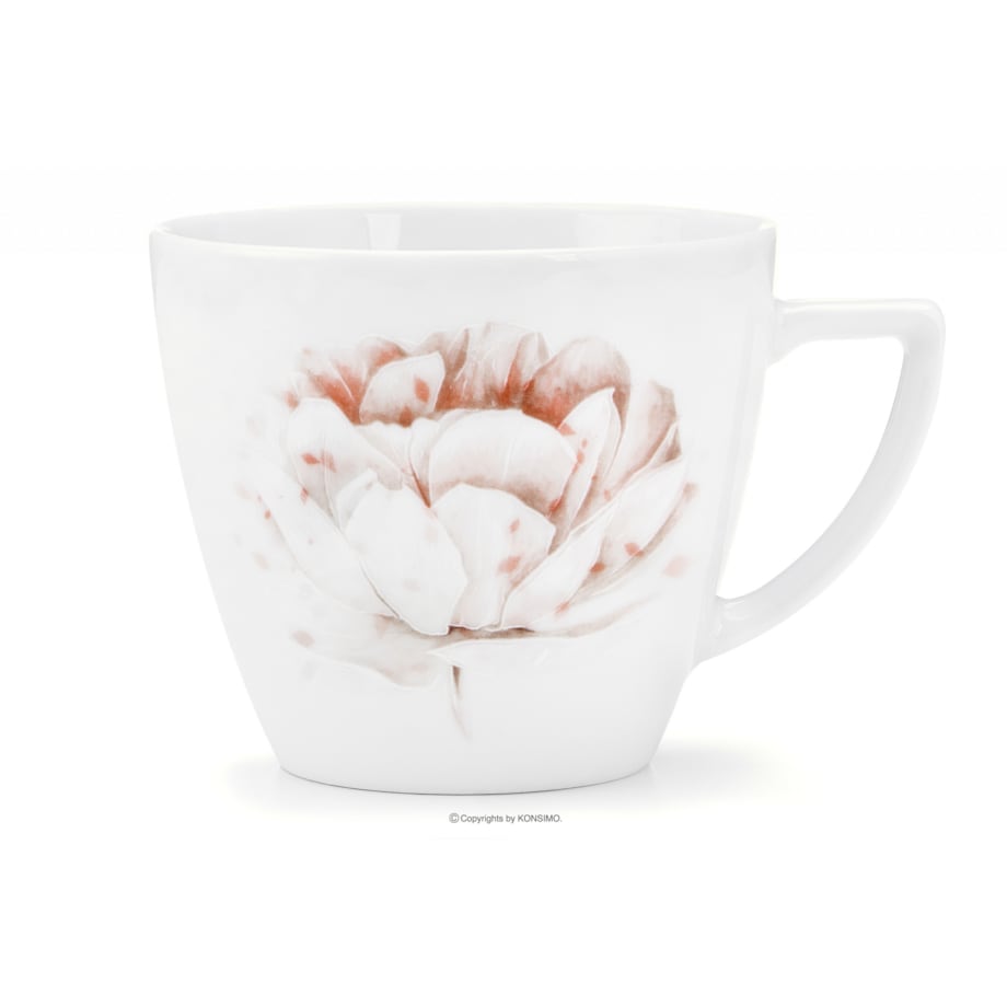 Zestaw obiadowo kawowy 6os. (30el.) BOSS PIWONIA