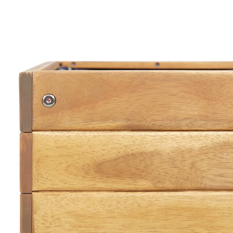 vidaXL Wysoka donica ogrodowa, 78,5x58,5x78,5 cm, lite drewno akacjowe