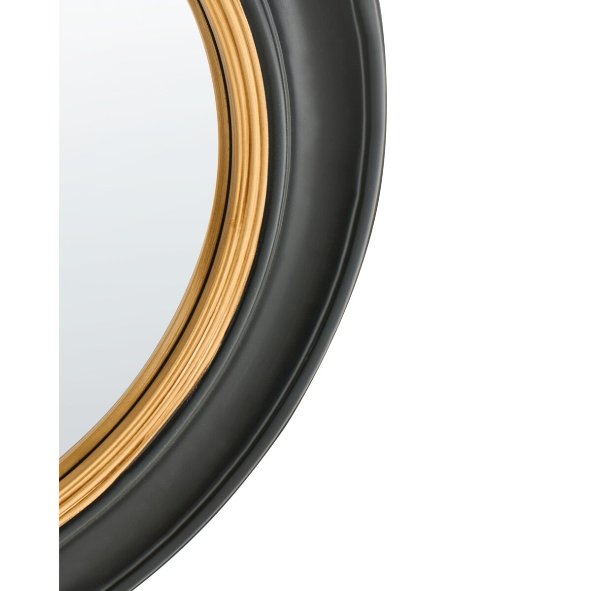 Lustro ścienne MALO 66 cm 66 cm Czarny