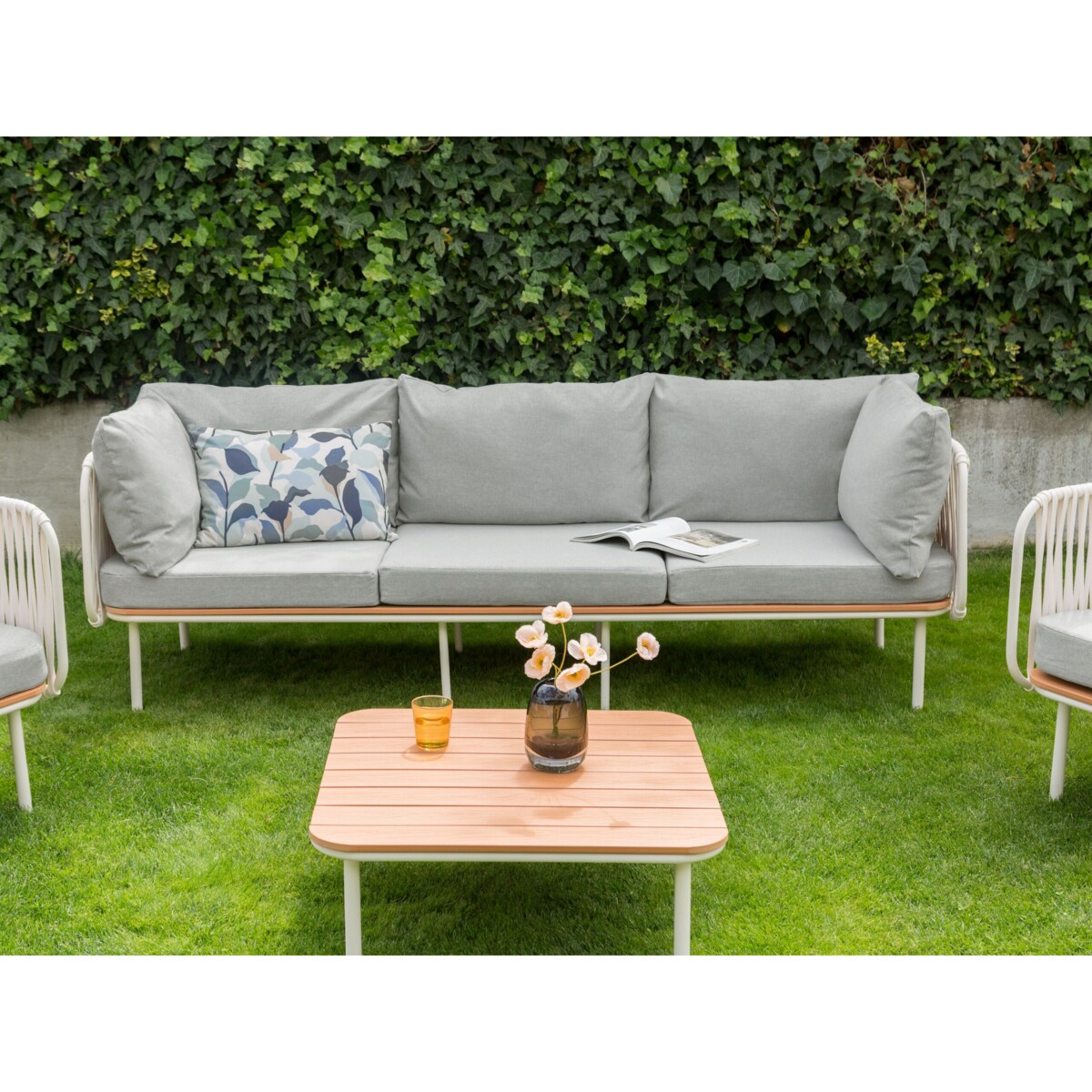 Sofa trzyosobowa Szary SENISE