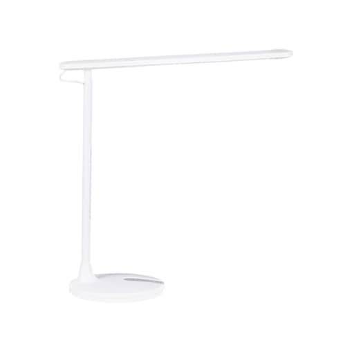 Lampa biurkowa LED metalowa biała DRACO