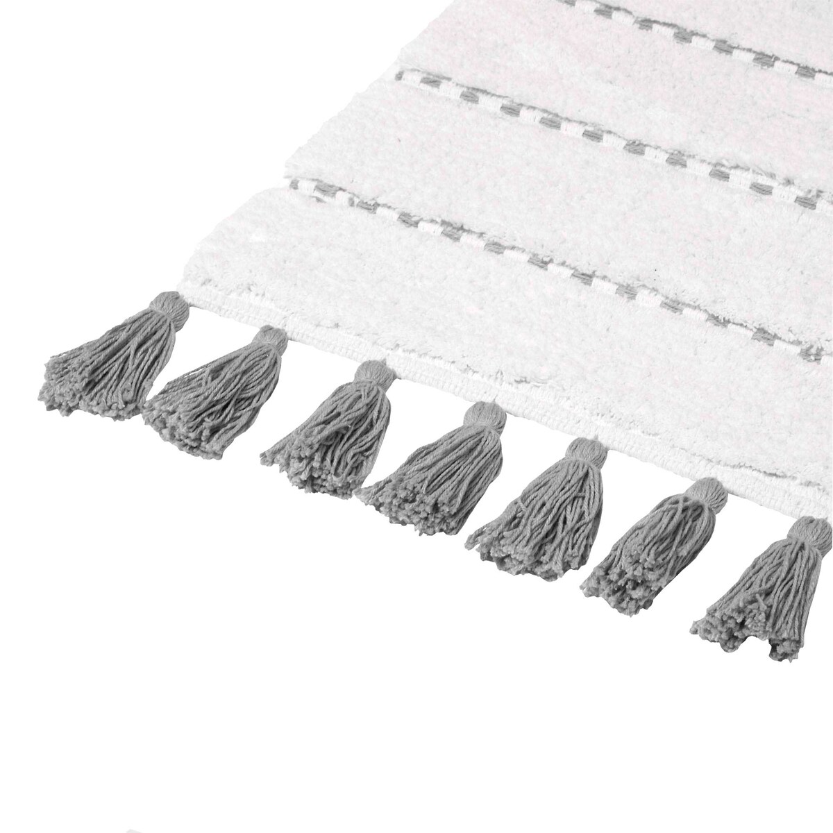 Dywanik łazienkowy z frędzlami, 50 x 75 cm