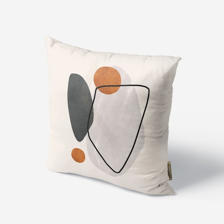 zestaw lnianych poszewek na poduszki - wabi-sabi 45x45 cm