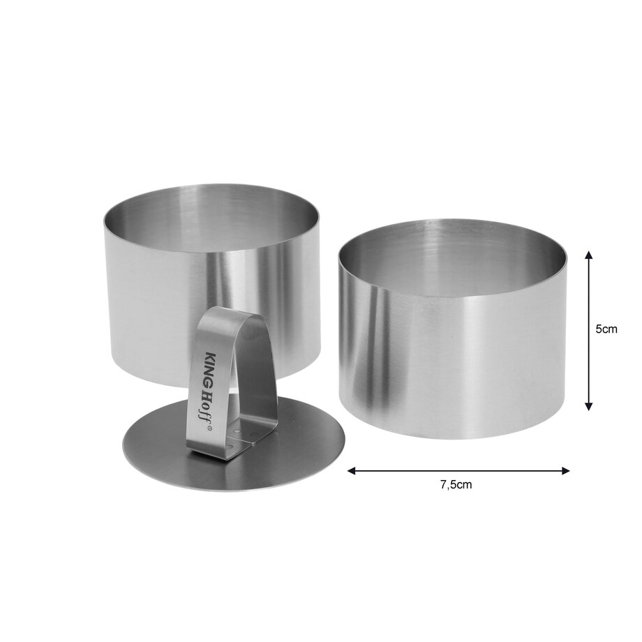 Zestaw form do deserów ziemniaków ryżu kaszy 3 elementy KINGHOFF