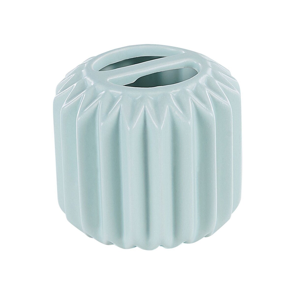 5-częściowy zestaw akcesoriów łazienkowych ceramiczny niebieski GORBEA