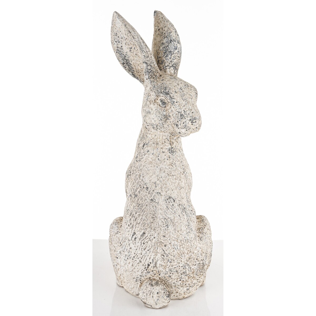 Dekoracja - szary siedzący królik 53x27x20 cm SZAREK-3