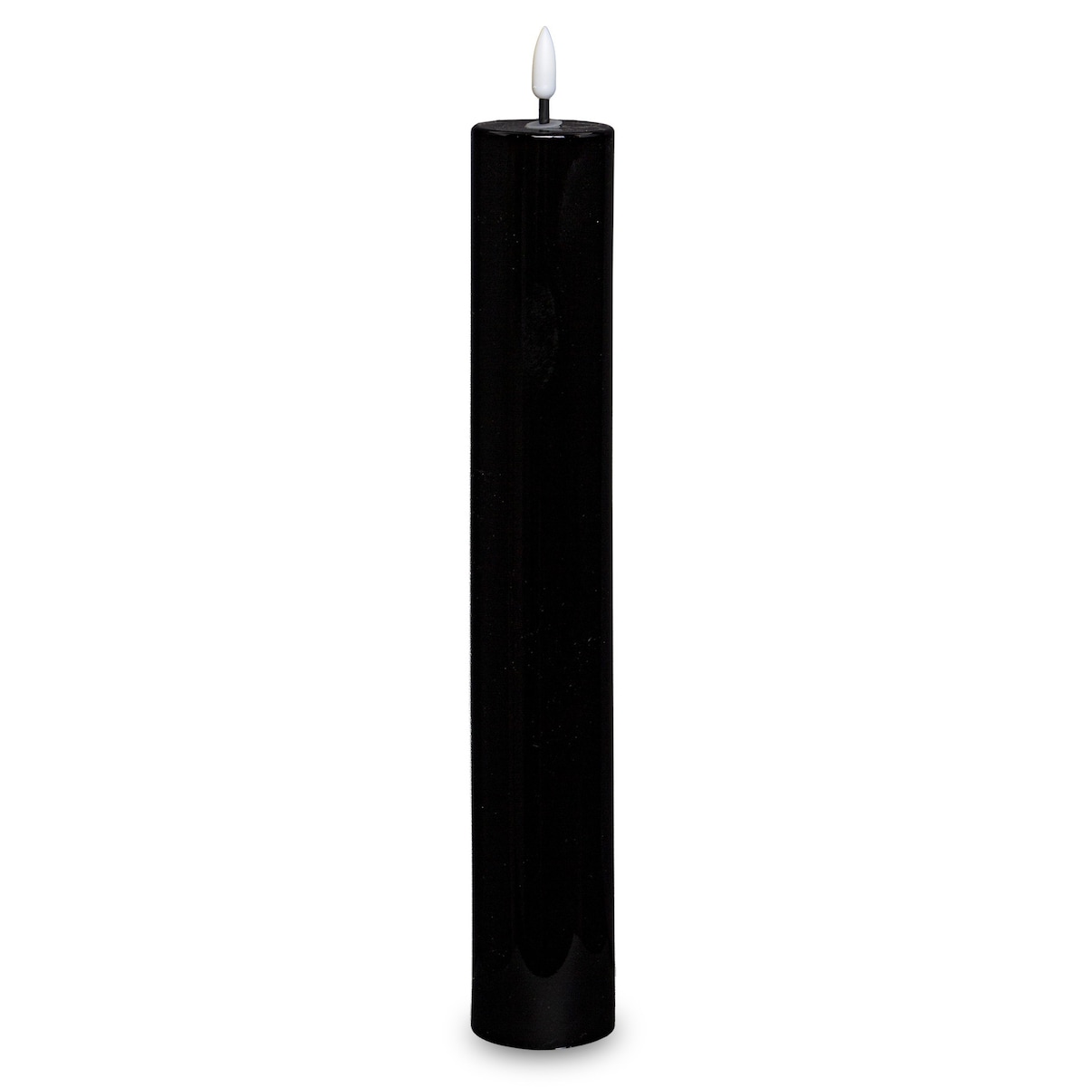 Świeca LED z tworzywa sztucznego TIMER 34x5x5 cm MOMBATTI czarna big