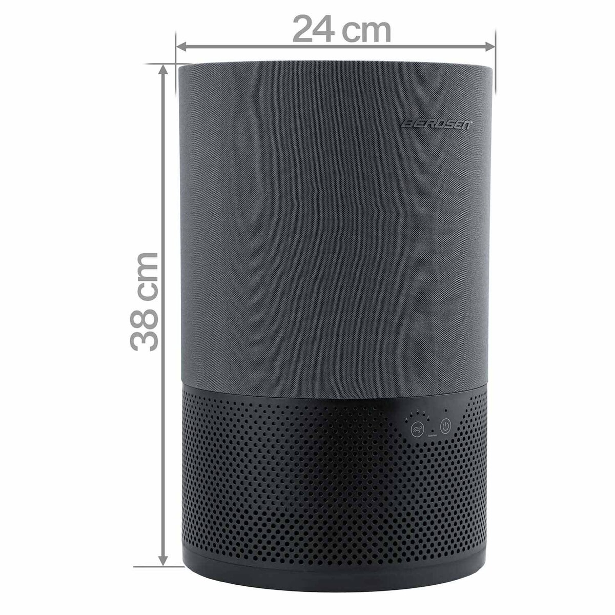 Nawilżacz powietrza Berdsen BD-503 ewaporacyjny 350 ml/h 5L oczyszczacz czarny