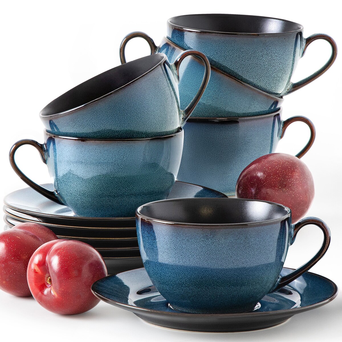 BALI Zestaw kawowy 6 os. (12 el.)