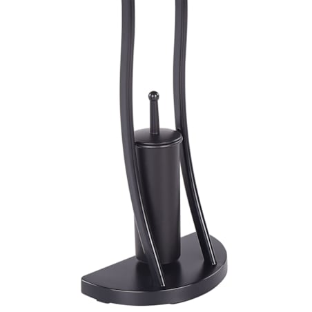 Stojak na papier i szczotkę toaletową czarny SOACHA