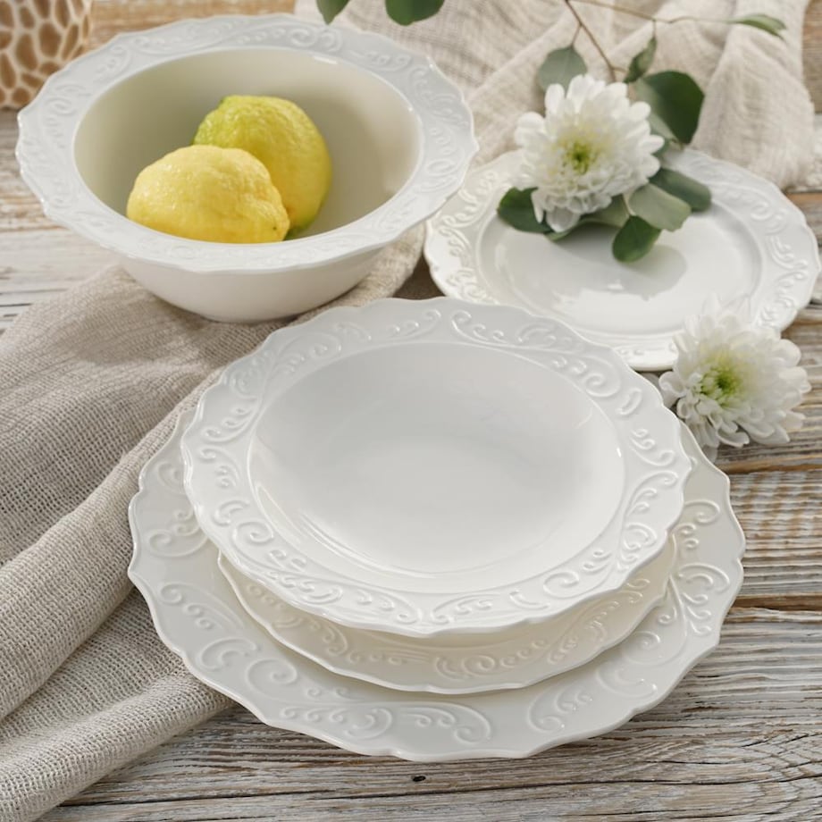 VILLA ITALIA Salaterka porcelanowa 22 cm OLIMPIA