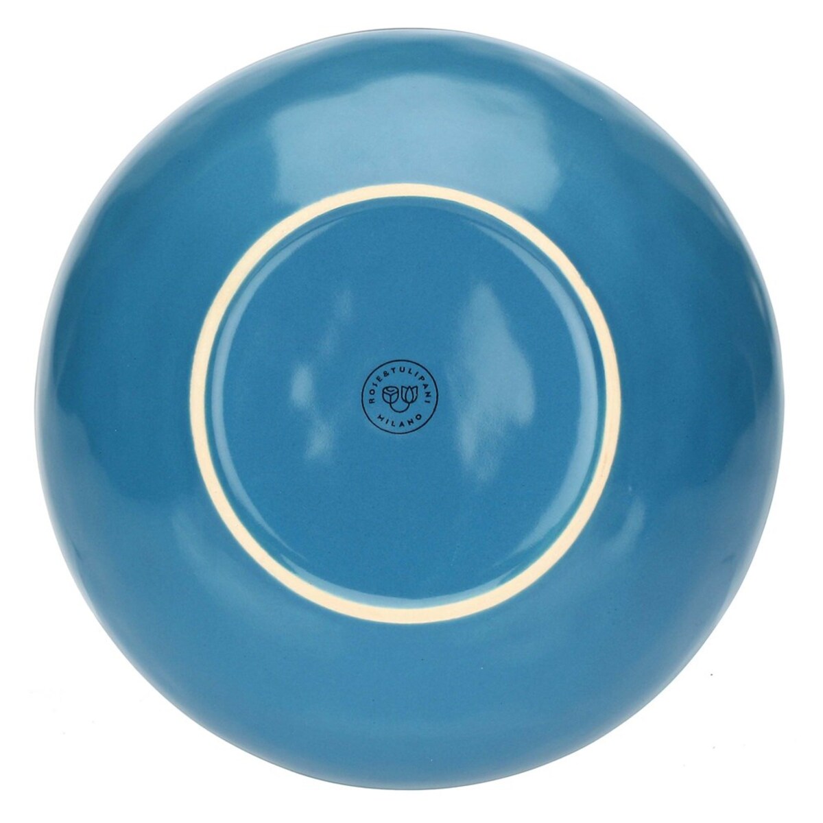 Zestaw 4 talerzy do zupy Concerto Blu Avio - Granatowy, 21 cm