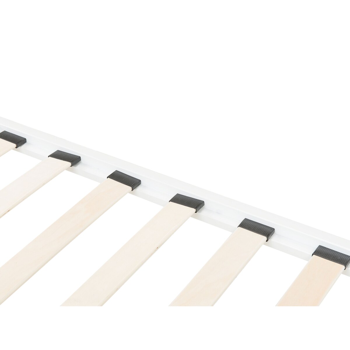 Łóżko metalowe 180 x 200 cm białe DINARD