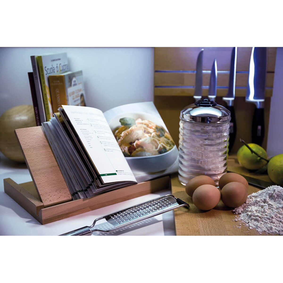 Podstawka na książkę/tablet z drewna bukowego Artelegno