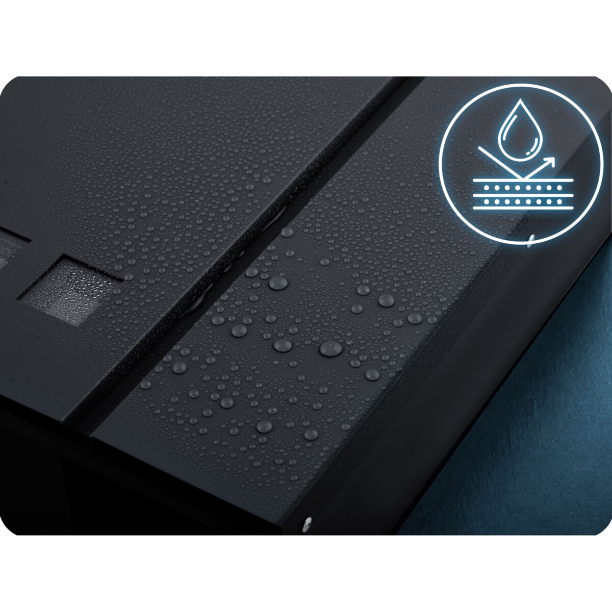 Skrzynka na listy z gazetnikiem Humberg pocztowa na bramę ogrodzenie stalowa antracyt