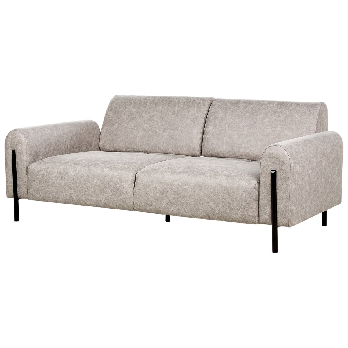 Sofa 3-osobowa szara ASKIM