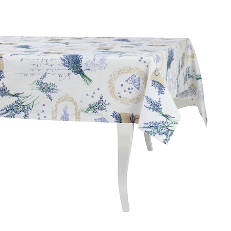 Obrus z motywem lawendy Lavender – 130 × 300 cm