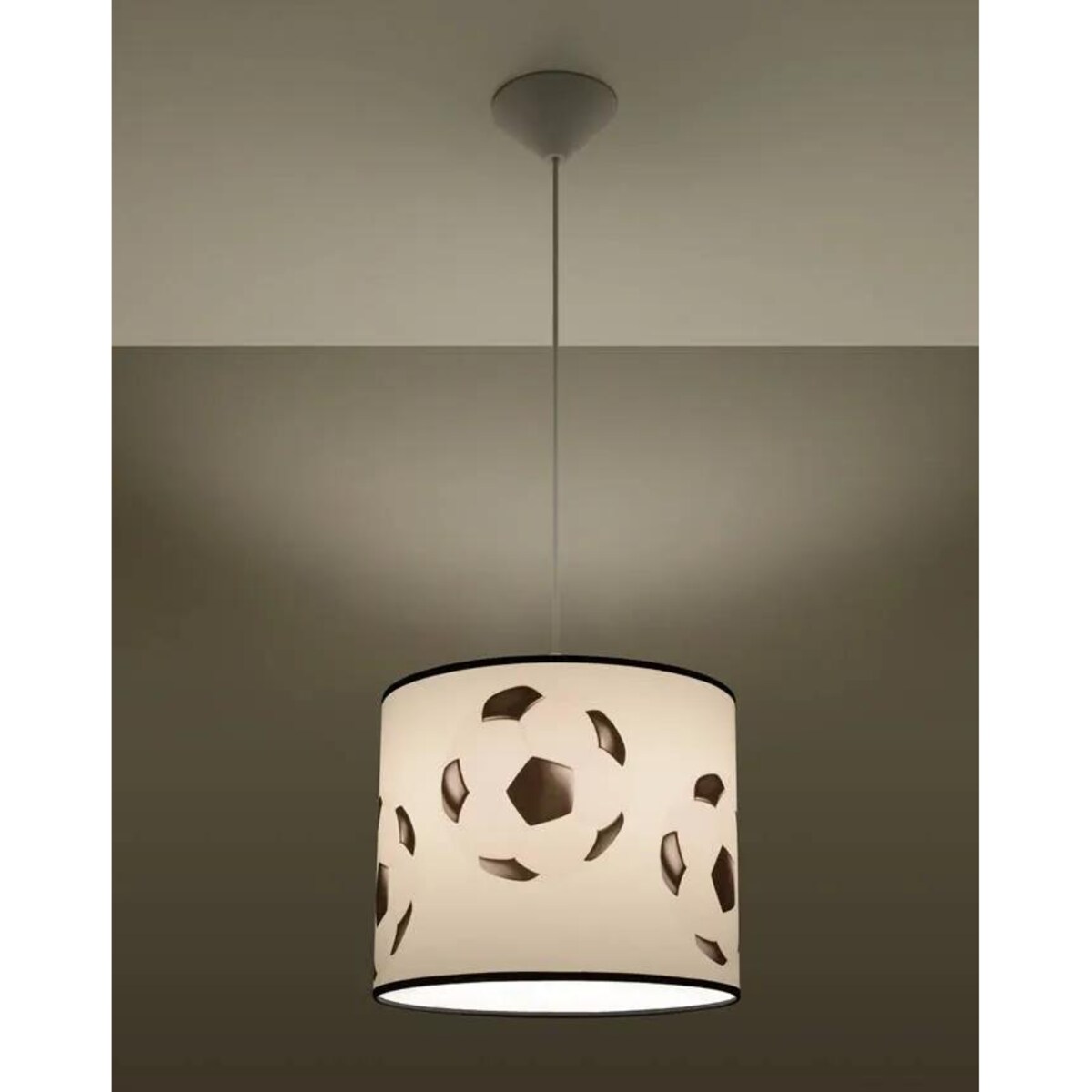 Lampa wisząca PIŁKA A 30 biała