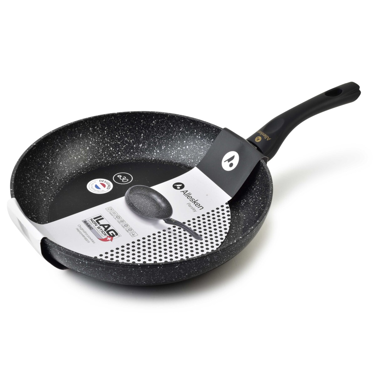 PARSLEY Patelnia 30cm ALLESKEN powłoka ILAG BASIC powłoka