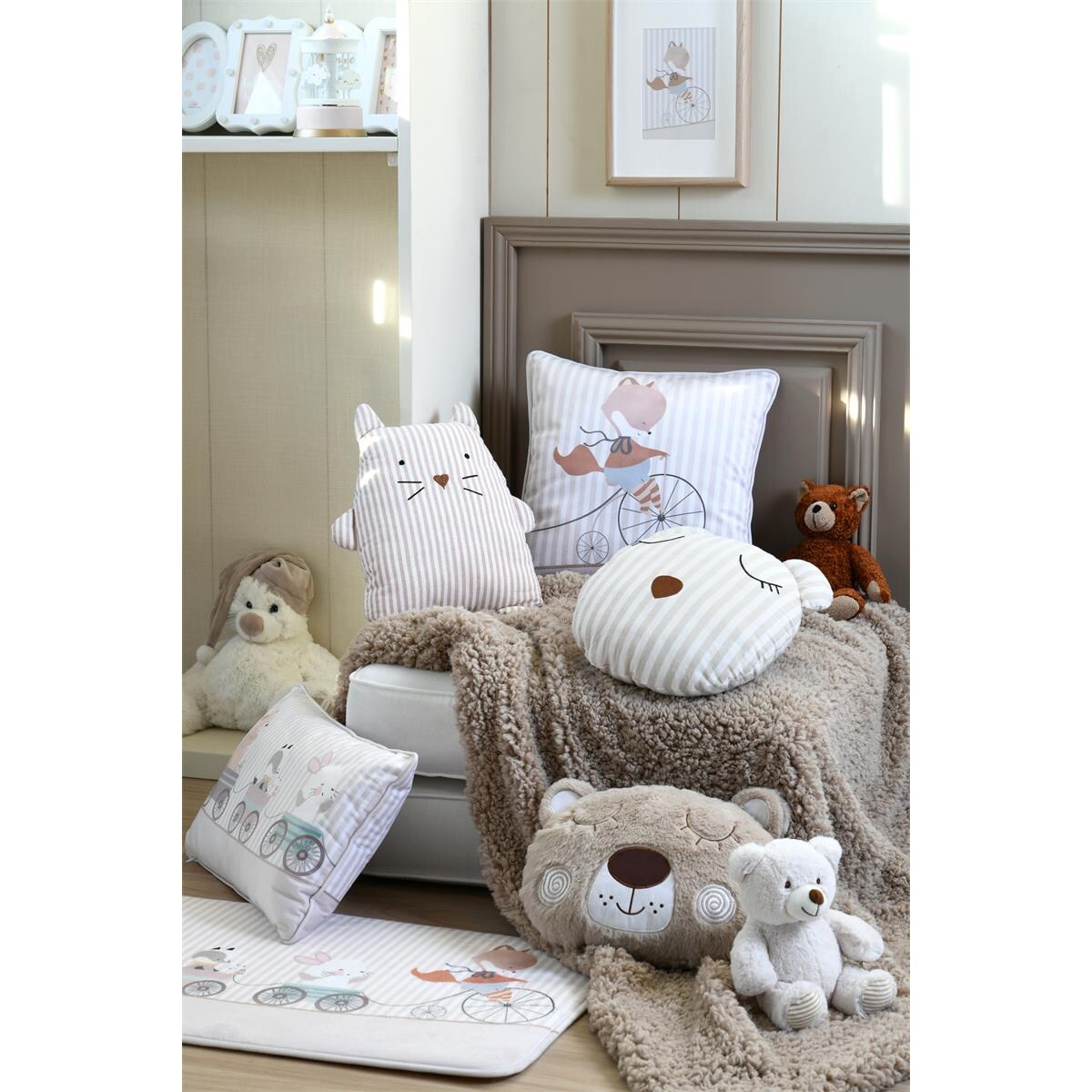 Poduszka dla dzieci, bawełniana, CHABICHOU