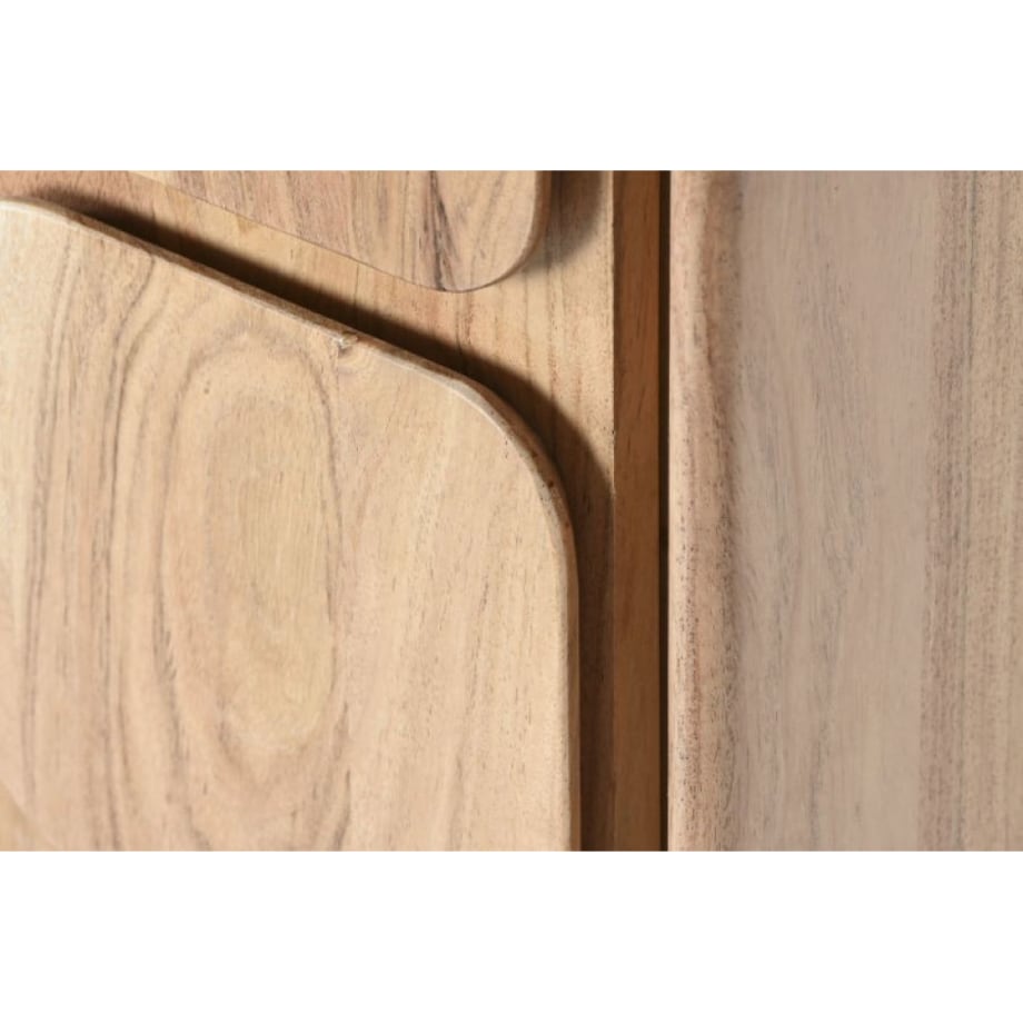 Komoda-barek z drewna akacjowego 100x90x45 cm ROBIN - IL