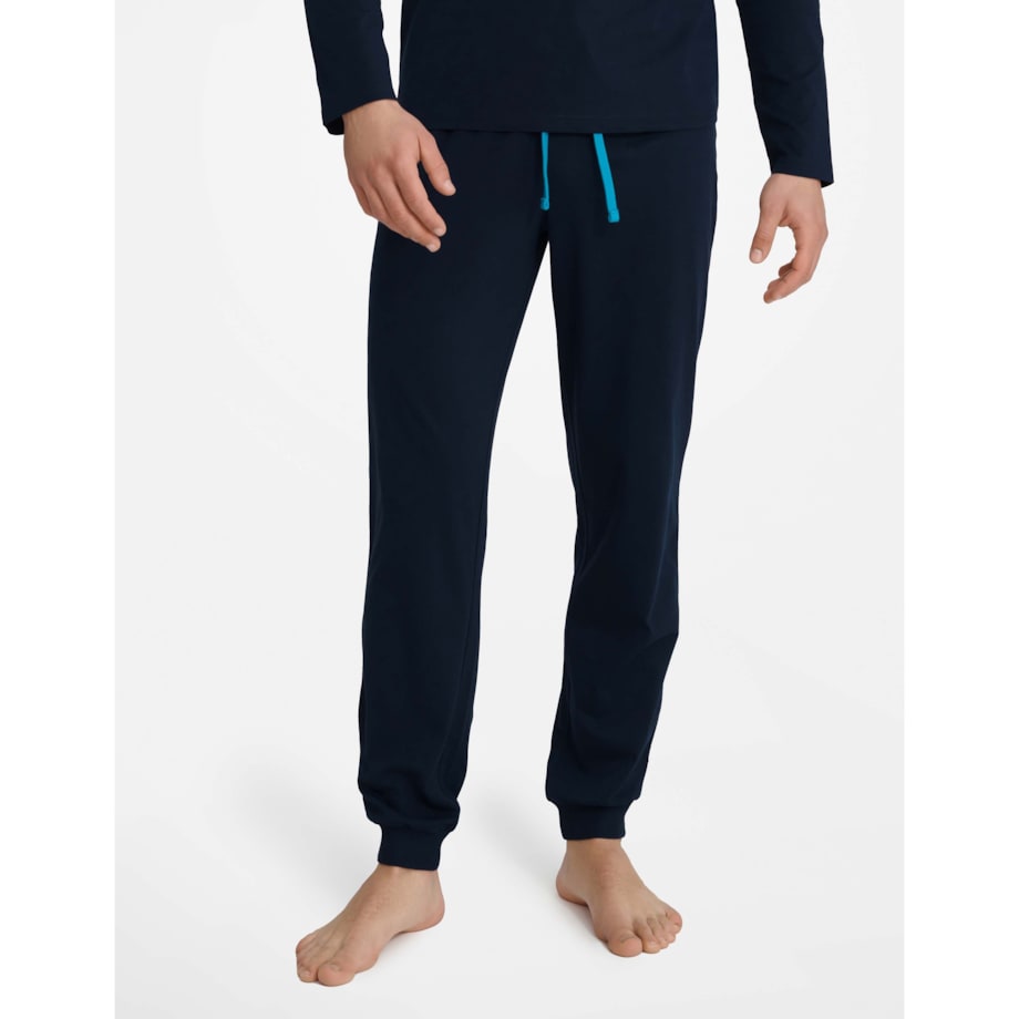 Piżama Icicle 40953-59X Granatowy Granatowy, XL