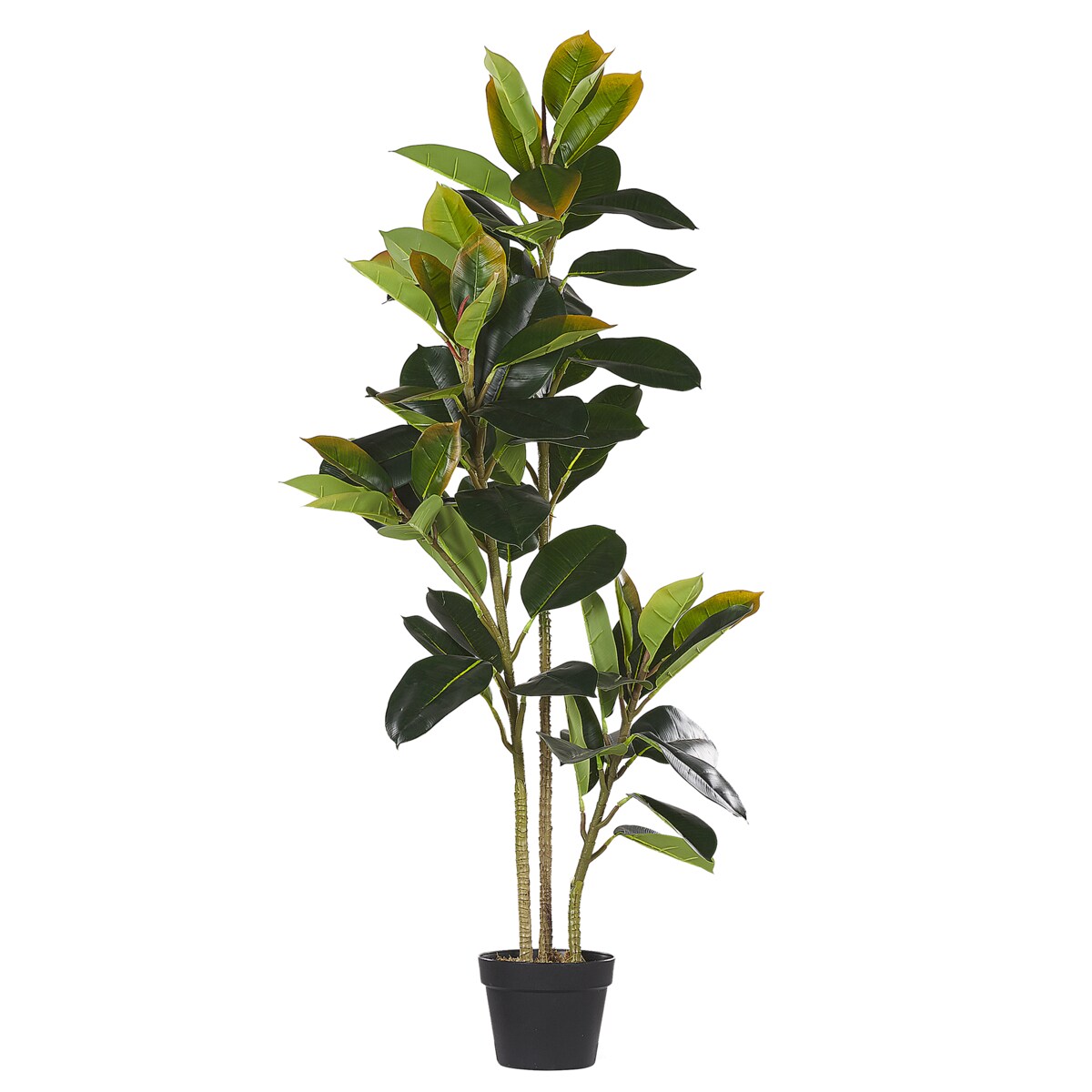 Sztuczna roślina FICUS ELASTICA 134 cm Zielony