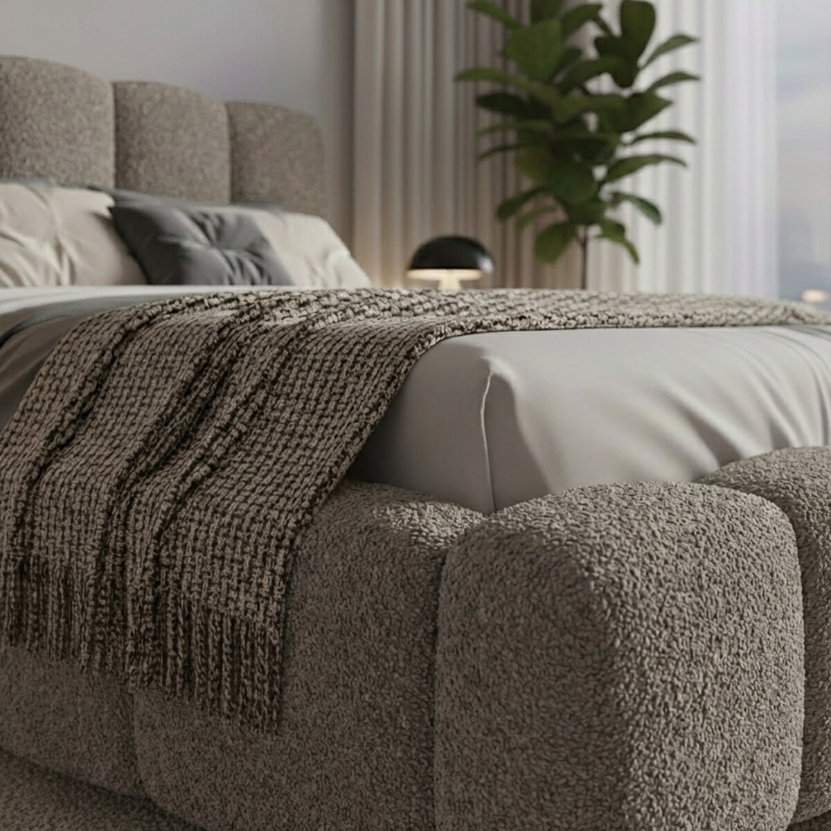 Łóżko Tapicerowane Monarch 120X200 Stelaż Pojemnik Na Pościel Abriamo 2