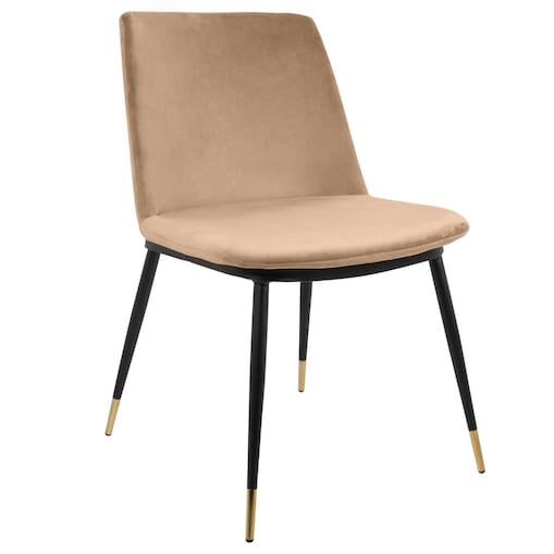 Krzesło salonowe Diego KH1201100122.32 King Home khaki beżowe