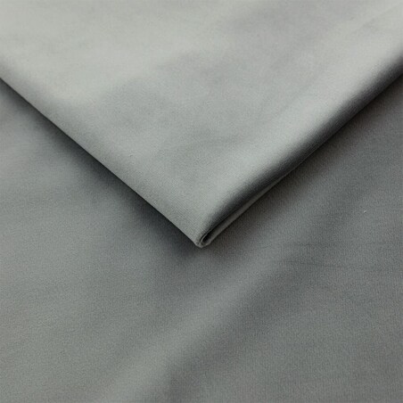 Łóżko kontynentalne PLATINE 180x200 z pojemnikiem, Szary, tkanina Magic Velvet 2240