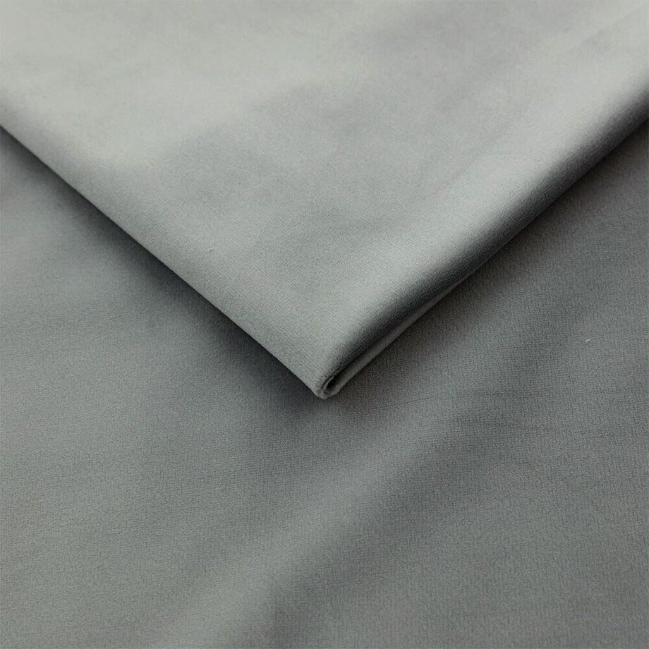 Łóżko kontynentalne PLATINE 180x200 z pojemnikiem, Szary, tkanina Magic Velvet 2240