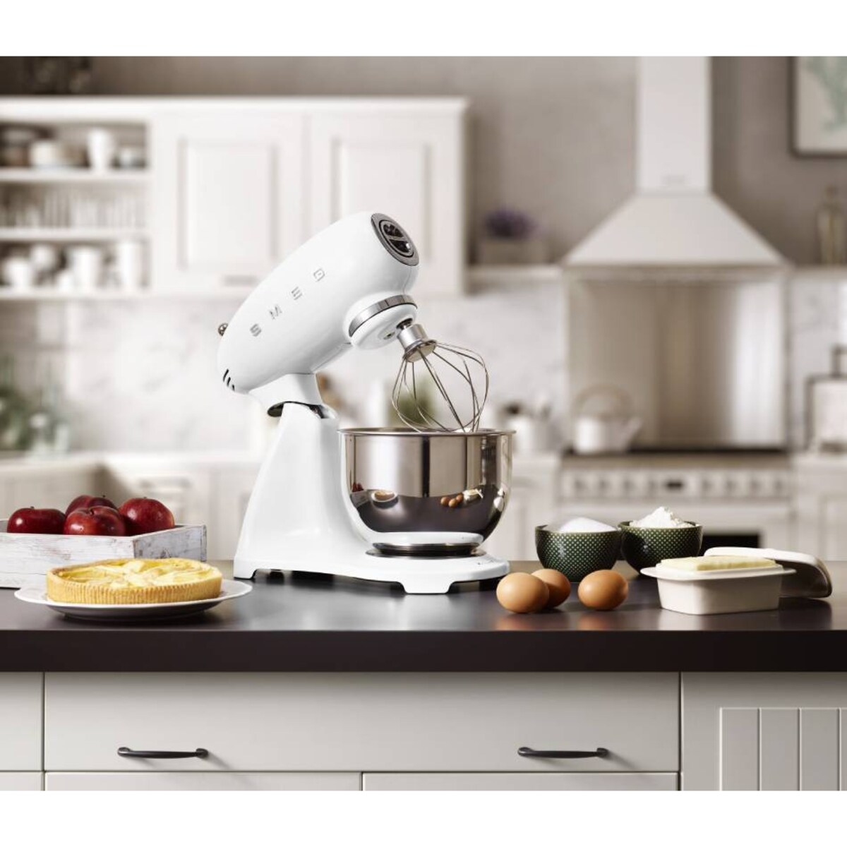 Mikser planetarny biały 50's Style, SMEG