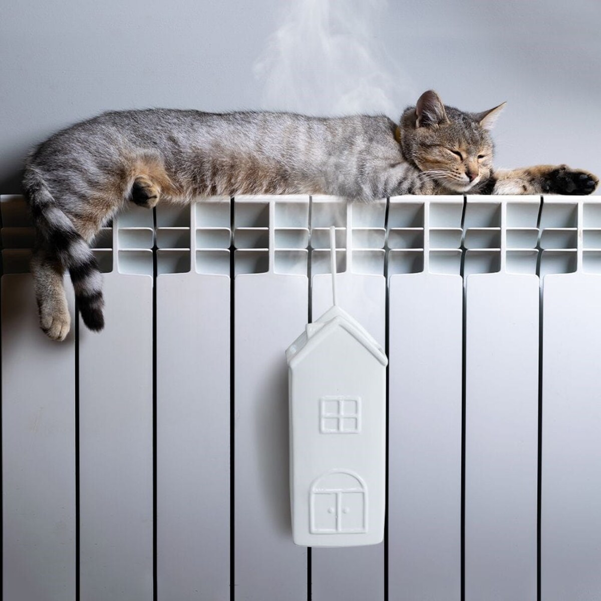 Nawilżacz Powietrza na Kaloryfer Grzejnik Pojemnik Wodę Nakładka Ceramiczna