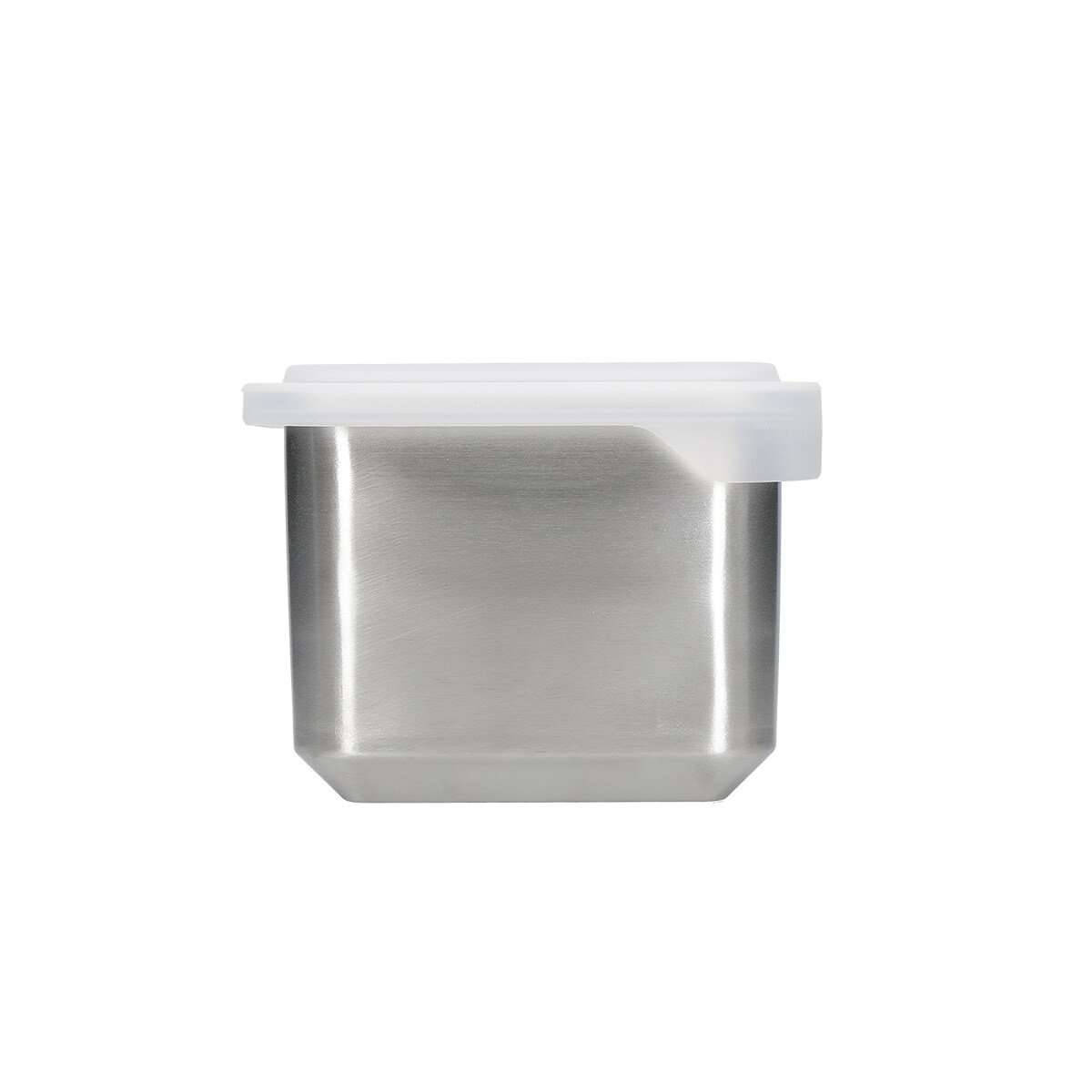 Pojemnik kuchenny ze stali nierdzewnej z pokrywką 1L / MasterClass