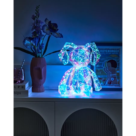 Dekoracja LED Królik KINTAUS Kolorowy